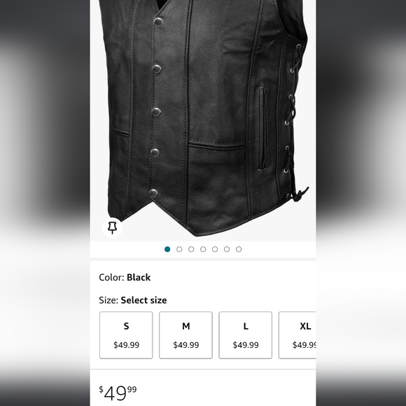 Alpha Cycle Gear Genuine Leather Jacket - Picture 3 of 4